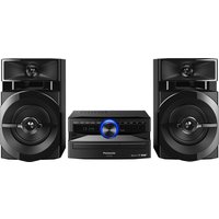 SC-UX102E-K - Mini-système HiFi avec Bluetooth, 300 W, lecteur CD, Bluetooth, USB, jukebox, noir