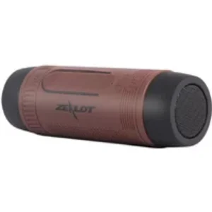 Yonis Enceinte Bluetooth Lampe Torche Marron