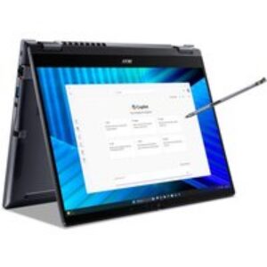 Acer TravelMate P4 Spin 14, TMP414RN-55-TCO, Ordinateur Portable Convertible, 14&Prime; Écran Tactile, Intel Core Ultra 7, 32 Go RAM, 1 To SSD