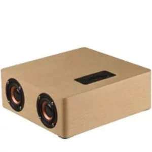 Yonis Enceinte Bois Longue Portée – Jaune