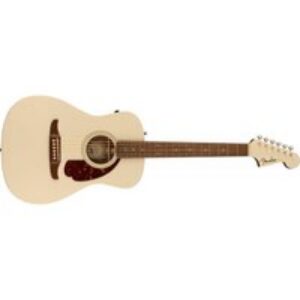 Fender Malibu Player – Guitare acoustique – Parlor – Olympic White