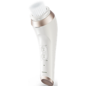 EH-XC10-N503 – Brosse nettoyante électrique pour le visage avec technologie de micro-mousse, blanc-or