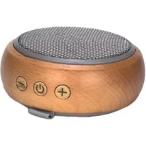 Yonis Enceinte Bluetooth Bois – Argent