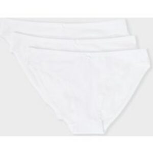 Lot de 3 culottes en coton – Jack – L – Blanc – Femme – Etam