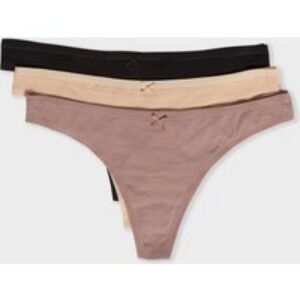 Lot de 3 strings en coton – Jack – XS – Mais – Femme – Etam