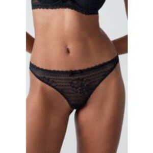 Tanga en dentelle – Panama – 40 – Noir – Femme – Etam