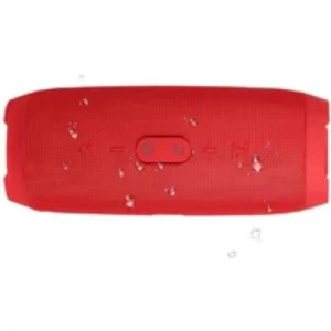 Yonis Enceinte Étanche Bluetooth 20H – Rouge