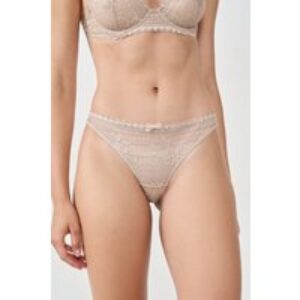 Tanga irisé en dentelle – Panama – 44 – Ble – Femme – Etam