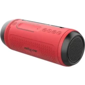 Yonis Enceinte Bluetooth LED Rouge