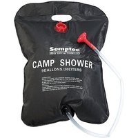 MERU Douche solaire de camping noir